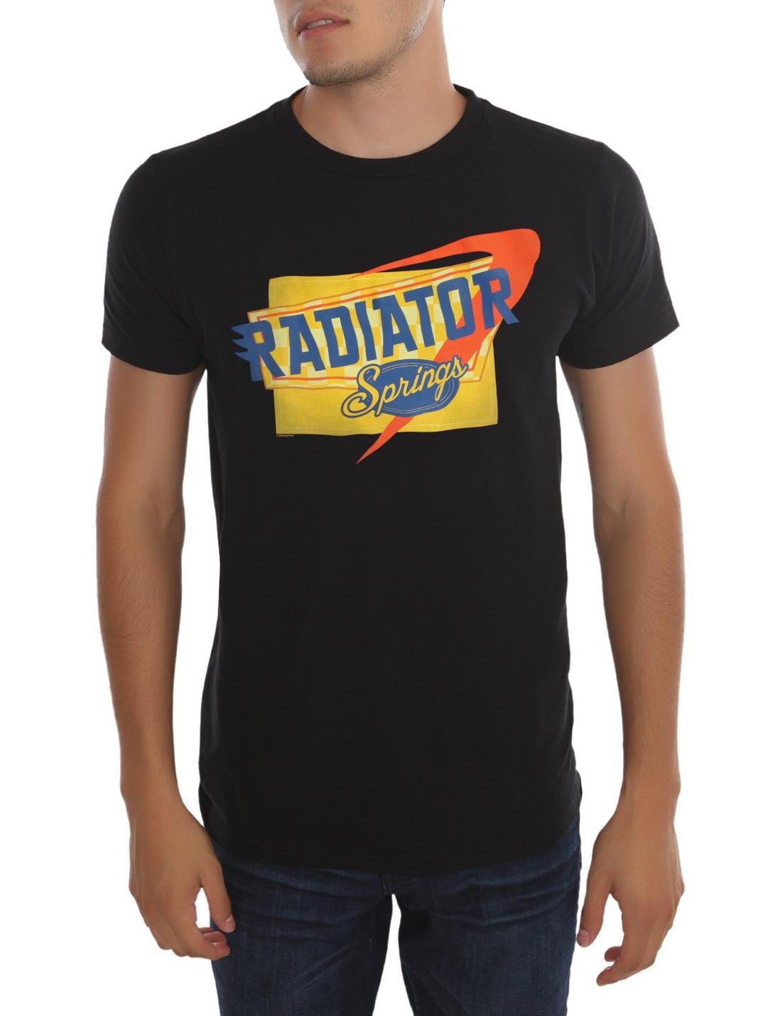 Disney Cars 2 Radiator Springs Sign T-Shirt, BLACK, hi-res