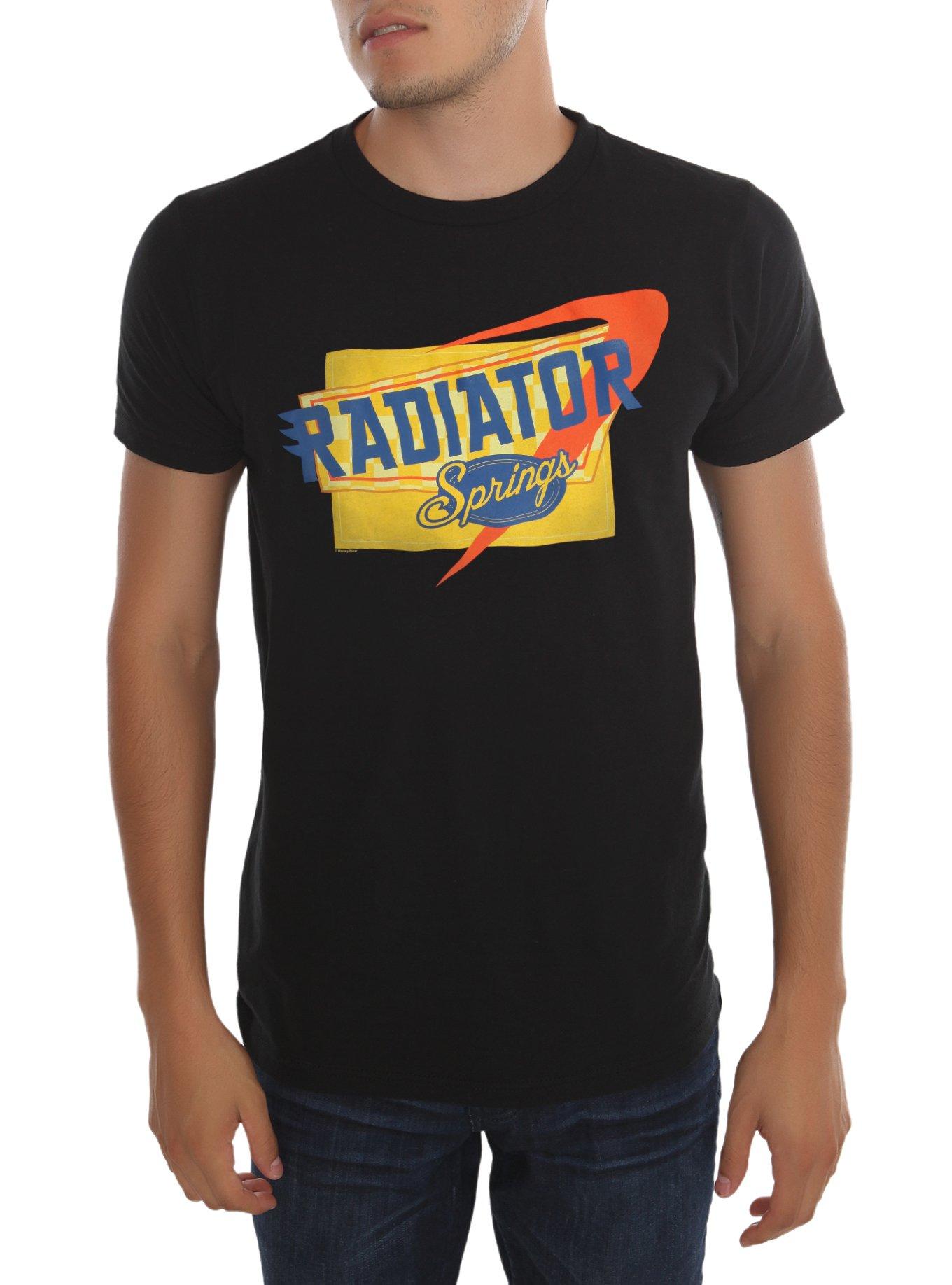 Disney Cars 2 Radiator Springs Sign T-Shirt, BLACK, hi-res