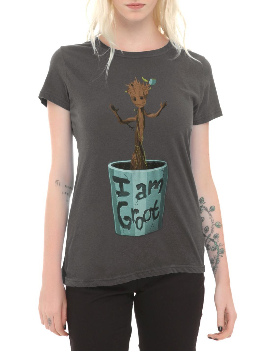 Marvel Guardians Of The Galaxy I Am Groot Girls T-Shirt, , hi-res