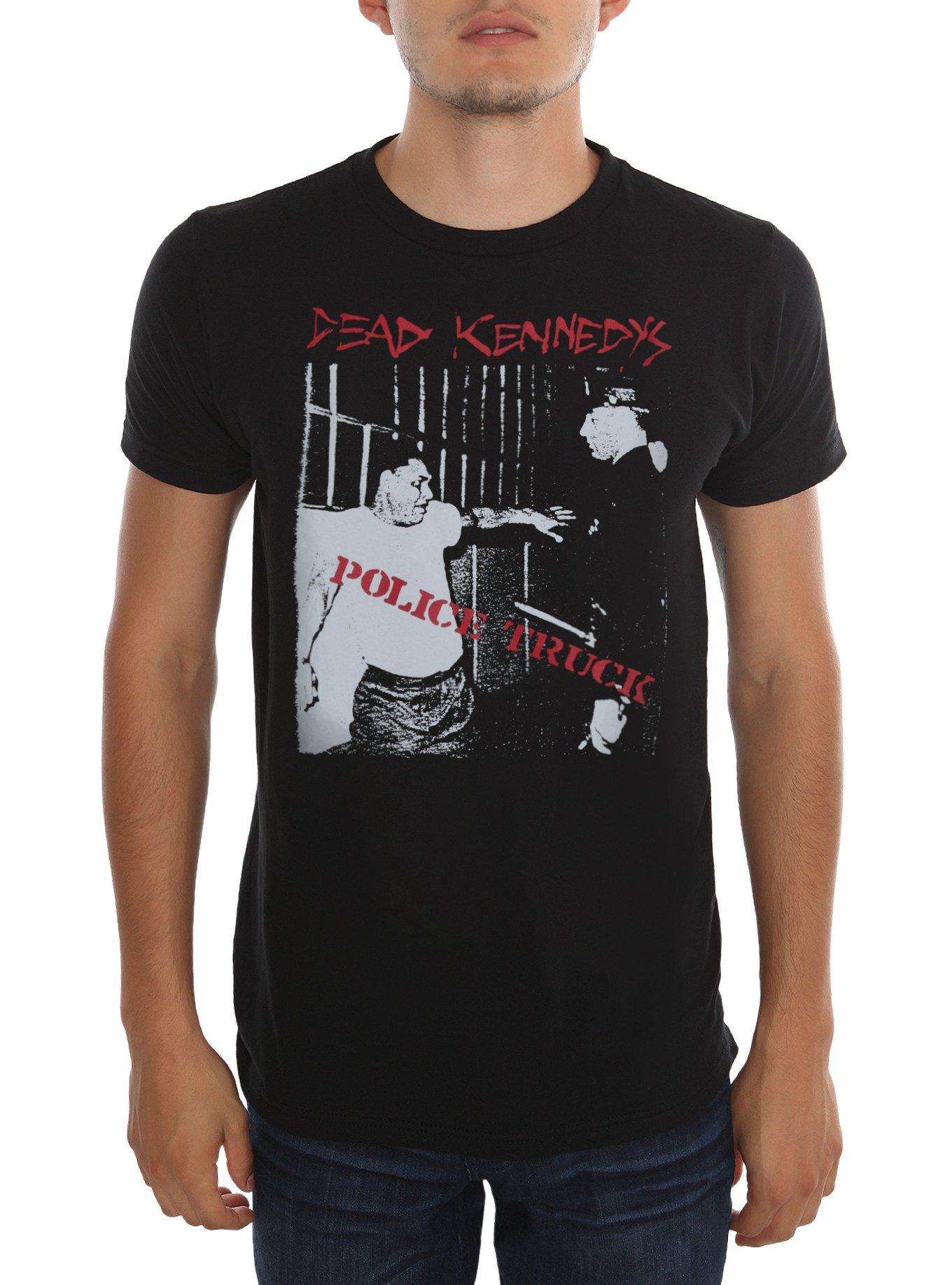 Dead Kennedys Police Truck T-Shirt, BLACK, hi-res