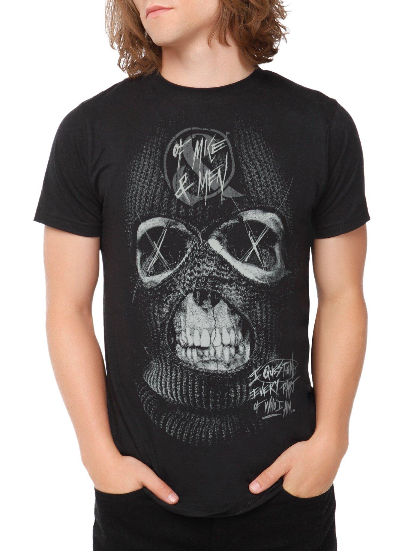 Of Mice & Men Ski Mask T-Shirt, , hi-res