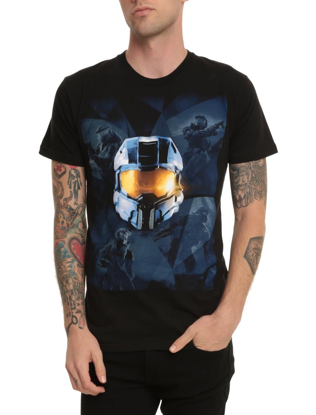 Halo Master Chief T-Shirt, BLACK, hi-res
