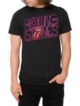The Rolling Stones Neon Sign T-Shirt, BLACK, hi-res