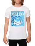 Nirvana Aqua Smiley T-Shirt, WHITE, hi-res