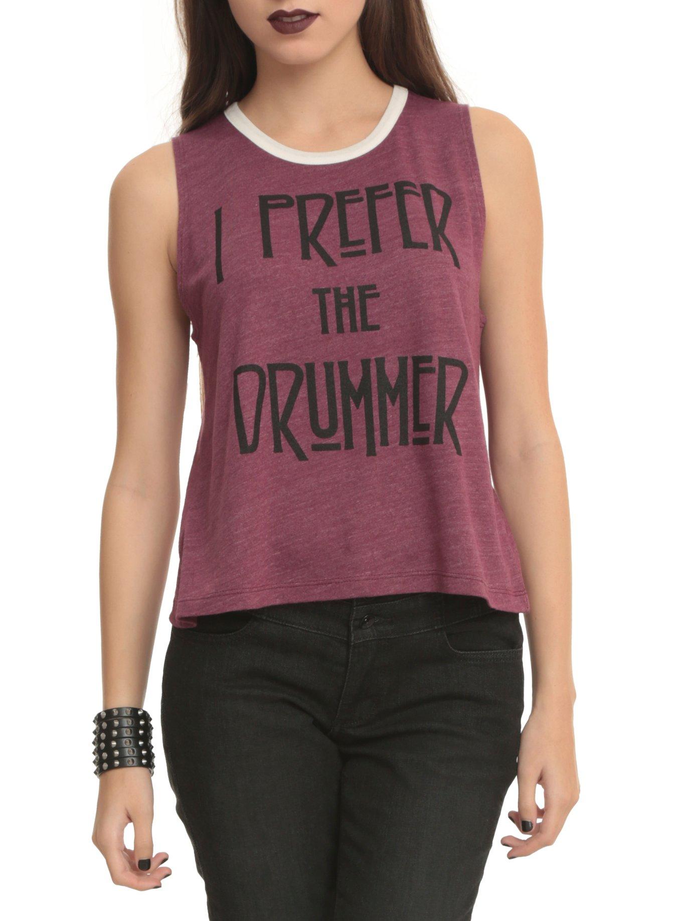 Prefer The Drummer Girls Muscle Top, , hi-res