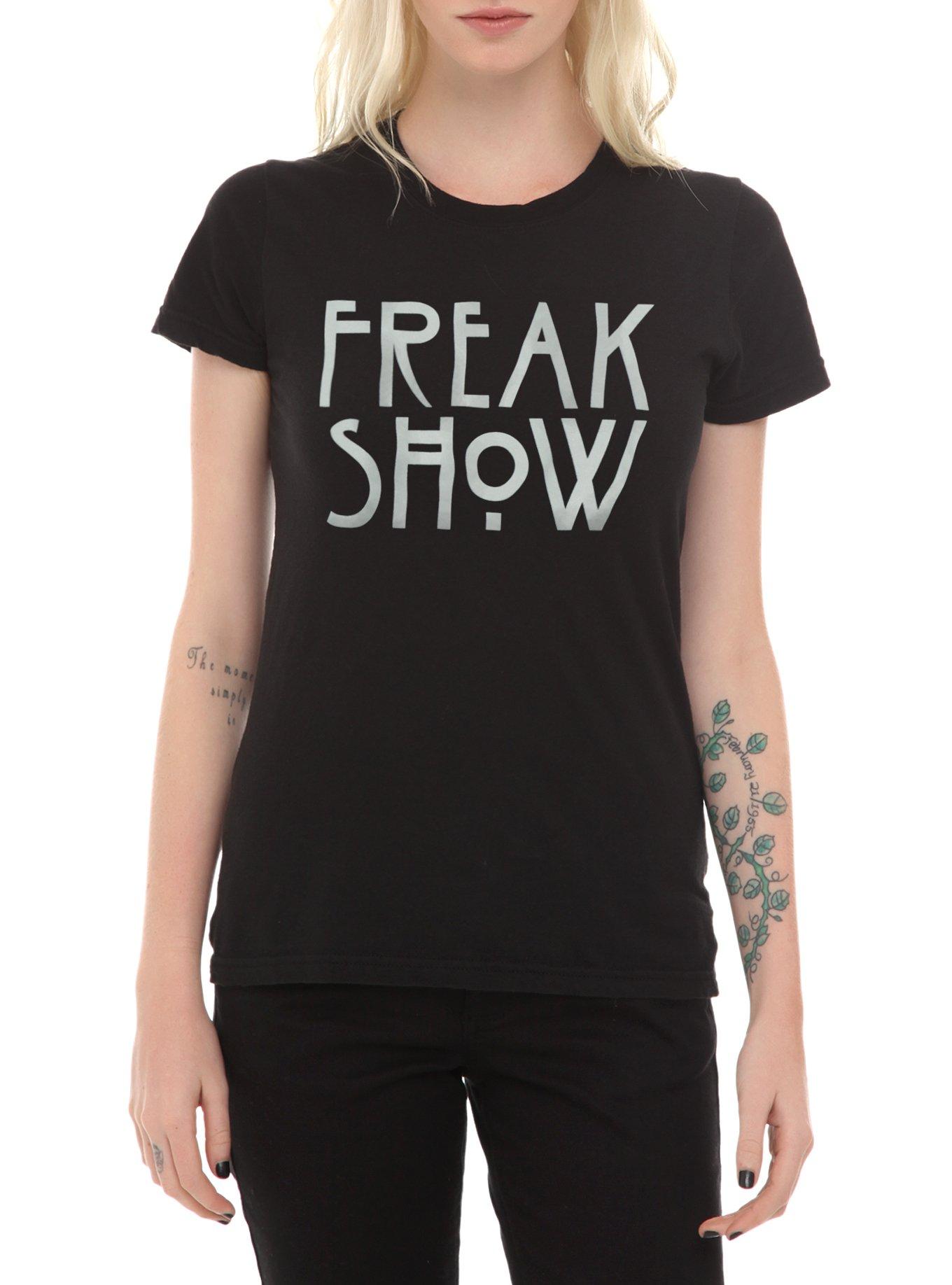 American Horror Story: Freak Show Girls T-Shirt, BLACK, hi-res