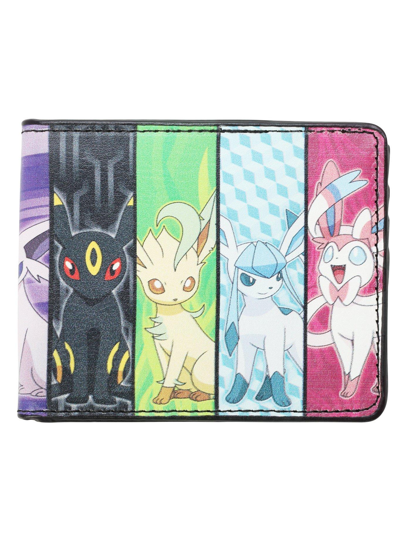 Pokemon Eevee Evolution Panels Bi-Fold Wallet | Hot Topic