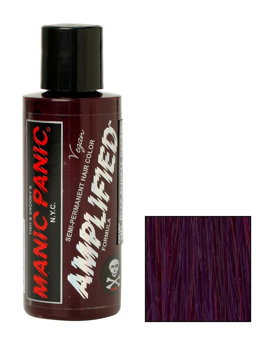 Manic Panic Amplified Semi-Permanent Deep Purple Dream Hair Dye, , hi-res