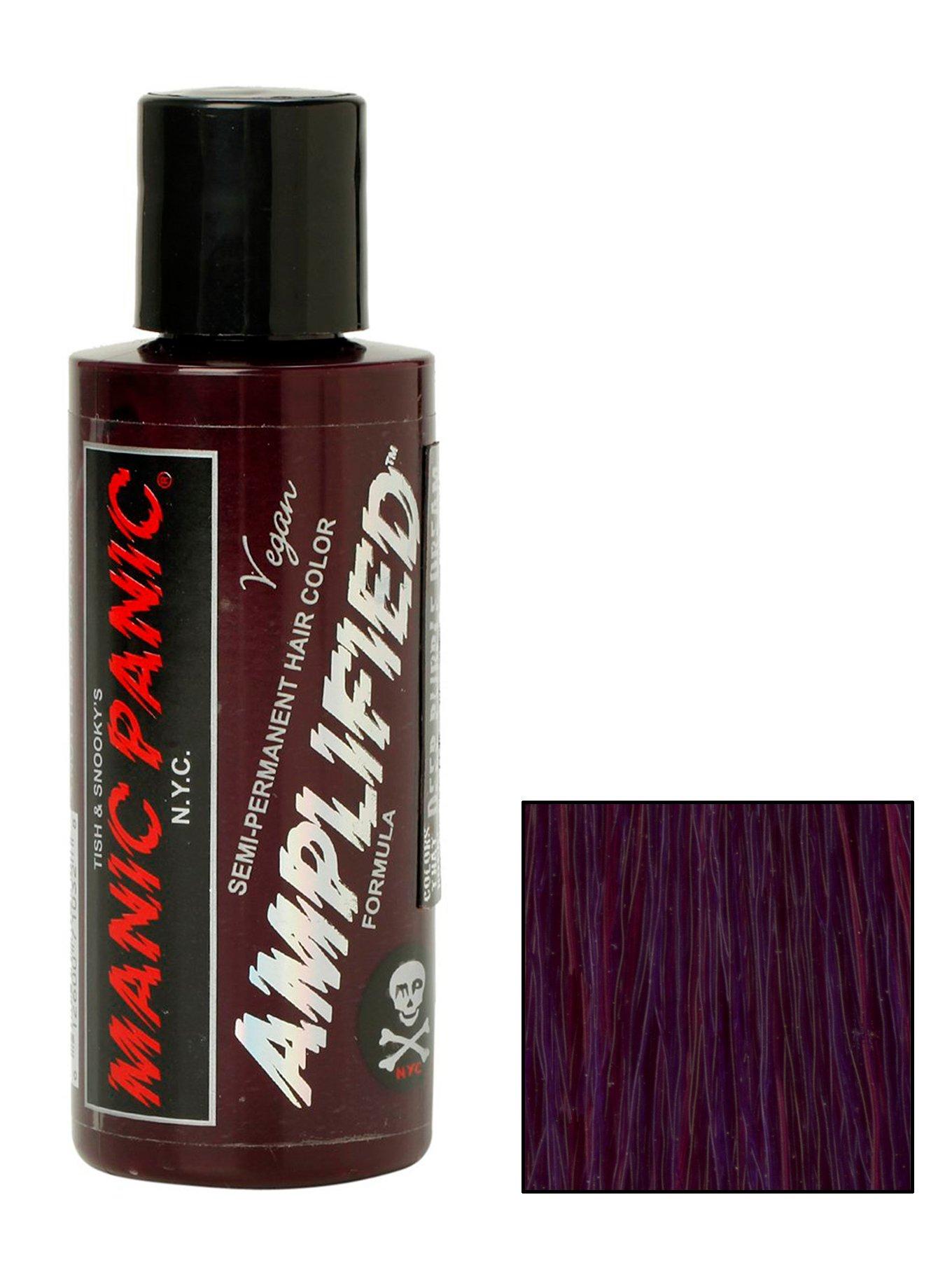 Manic Panic Amplified Semi-Permanent Deep Purple Dream Hair Dye, , hi-res