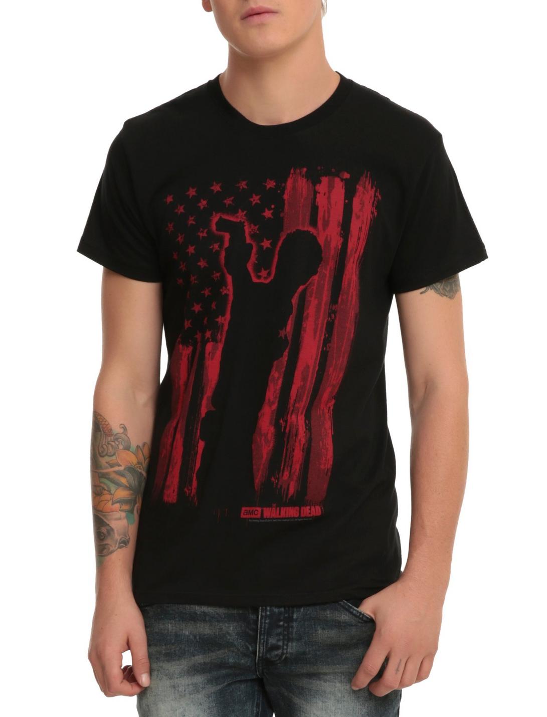 The Walking Dead Bloody Flag T-Shirt, , hi-res