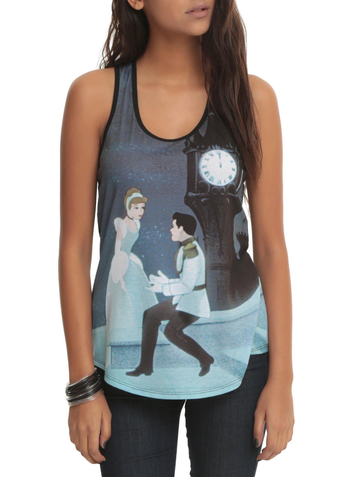Disney Cinderella Midnight Girls Tank Top, BLACK, hi-res