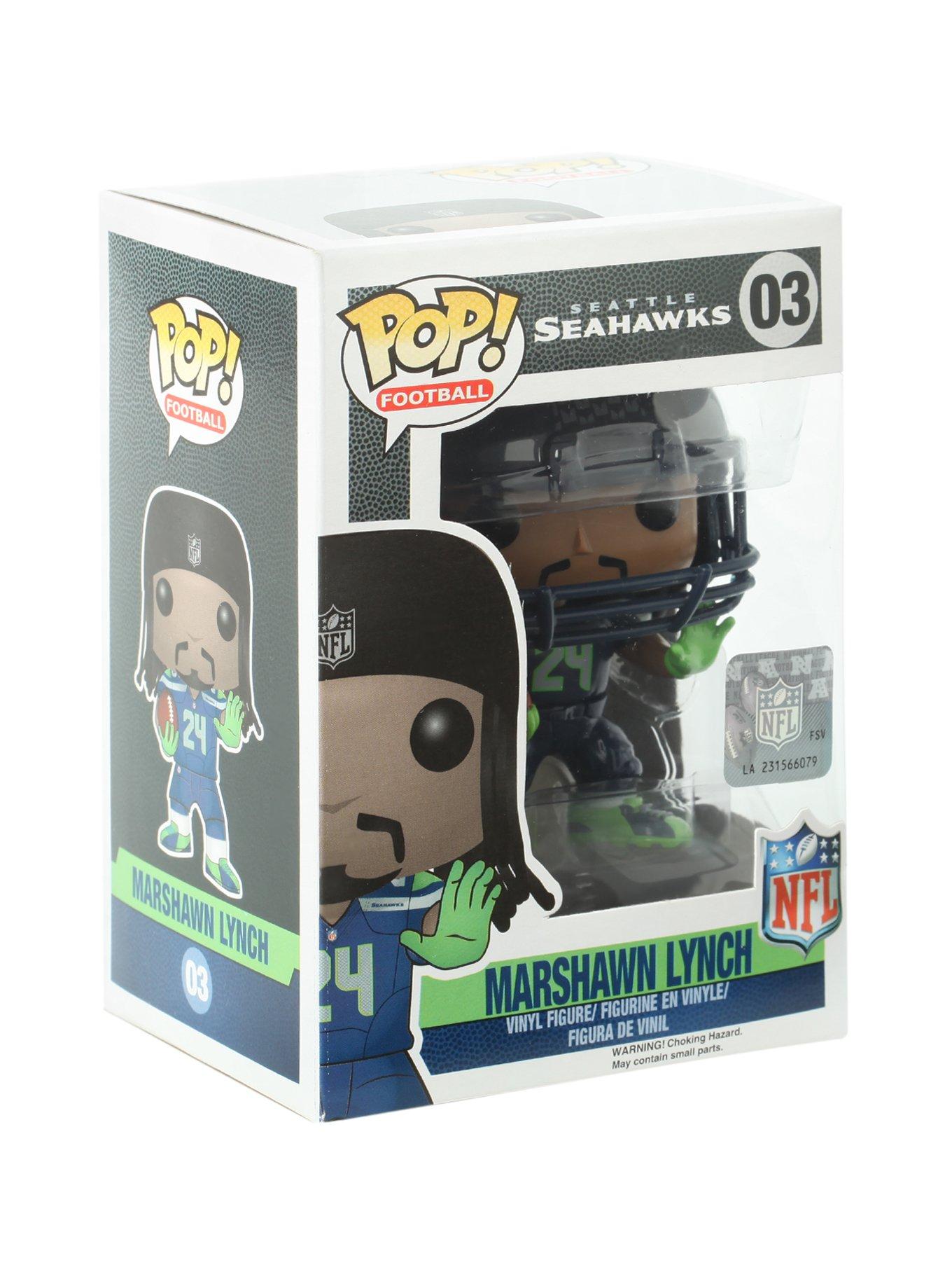 SEP158468 - POP NFL MARSHAWN LYNCH VER 2 VINYL FIG - Previews World