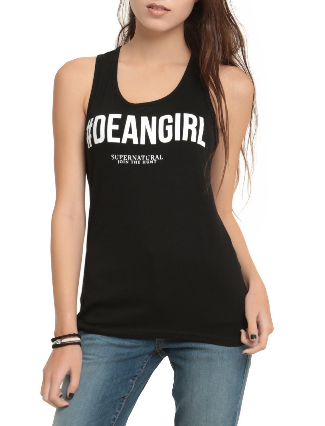 Supernatural #DeanGirl Girls Tank Top, , hi-res