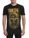 Suicide Silence Snake Skull T-Shirt, BLACK, hi-res