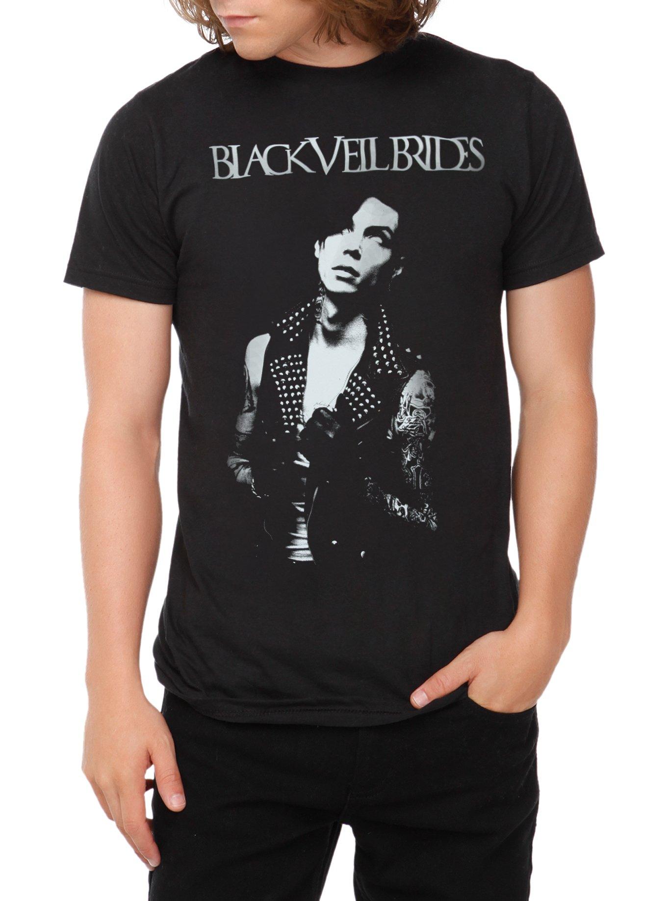 Black Veil Brides Andy T-Shirt, BLACK, hi-res