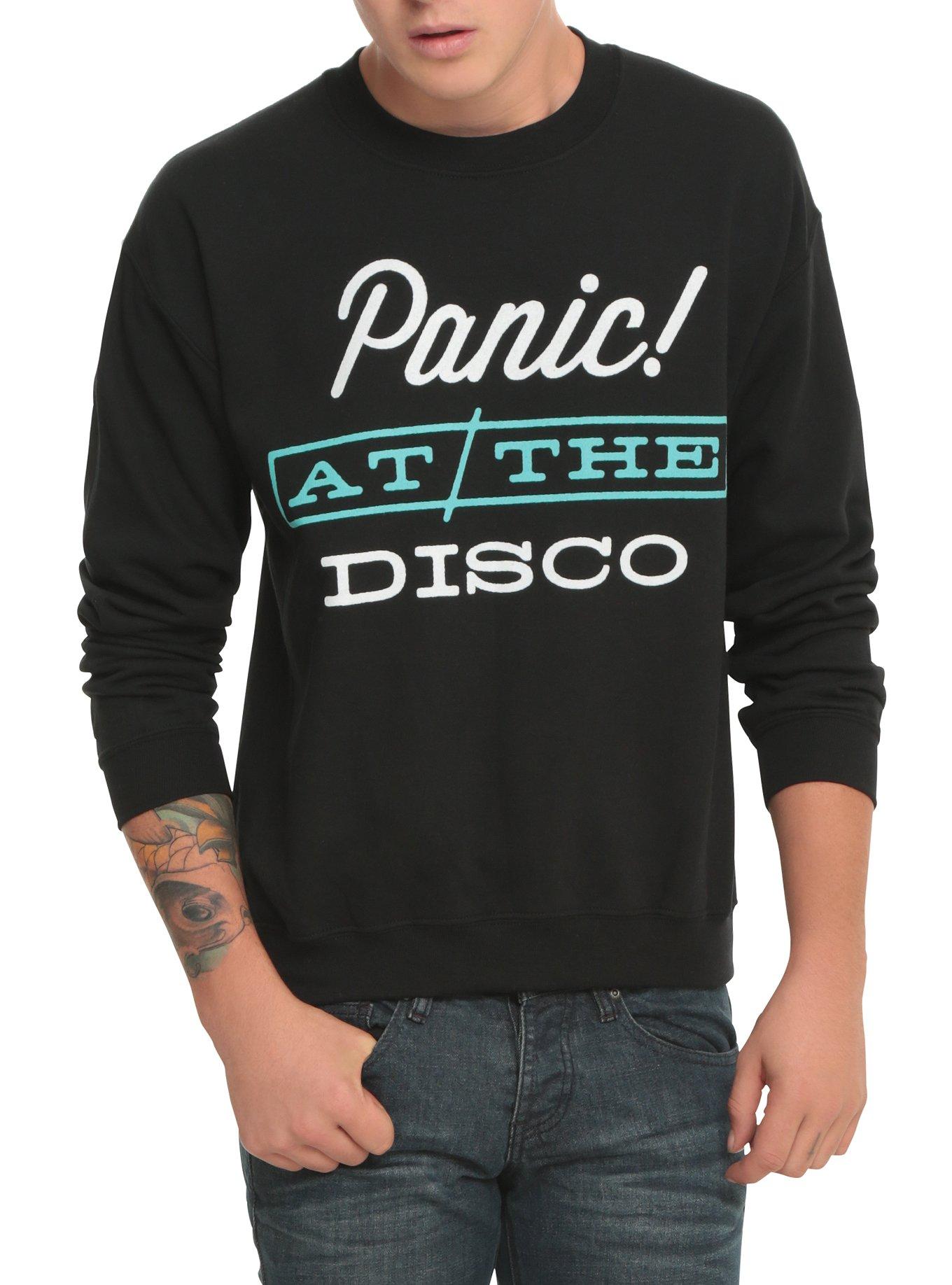 Panic! At The Disco Logo Crewneck Sweatshirt, , hi-res