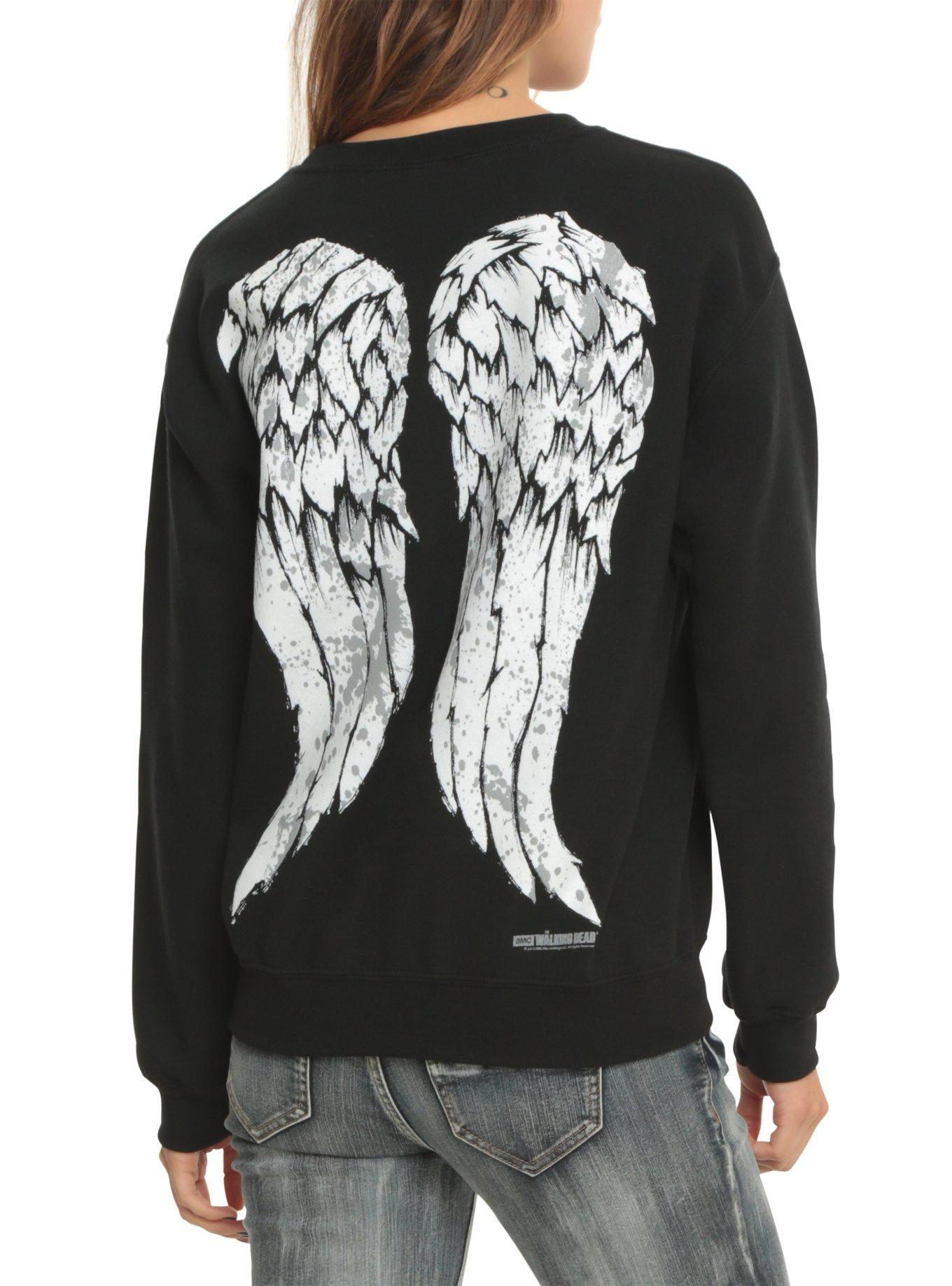 The Walking Dead Daryl Wings Girls Pullover, , hi-res