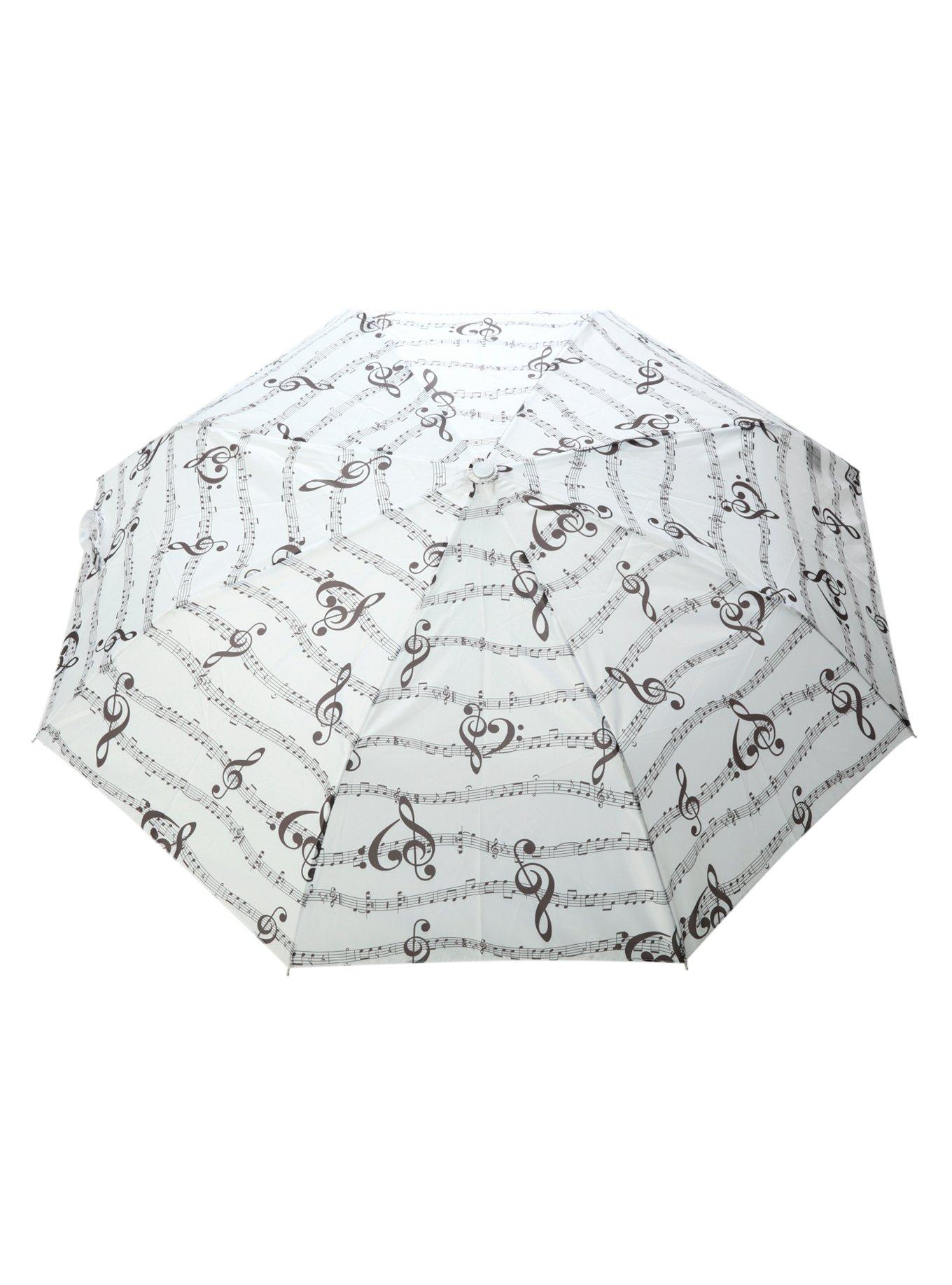 Sheet Music Compact Umbrella Hot Topic