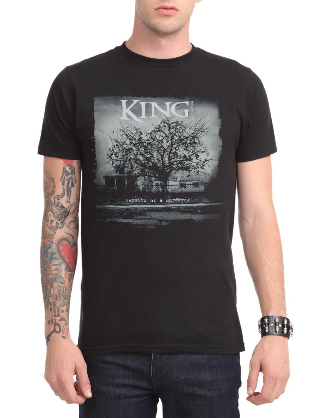 King 810 Memoirs Of A Murderer T-Shirt, BLACK, hi-res