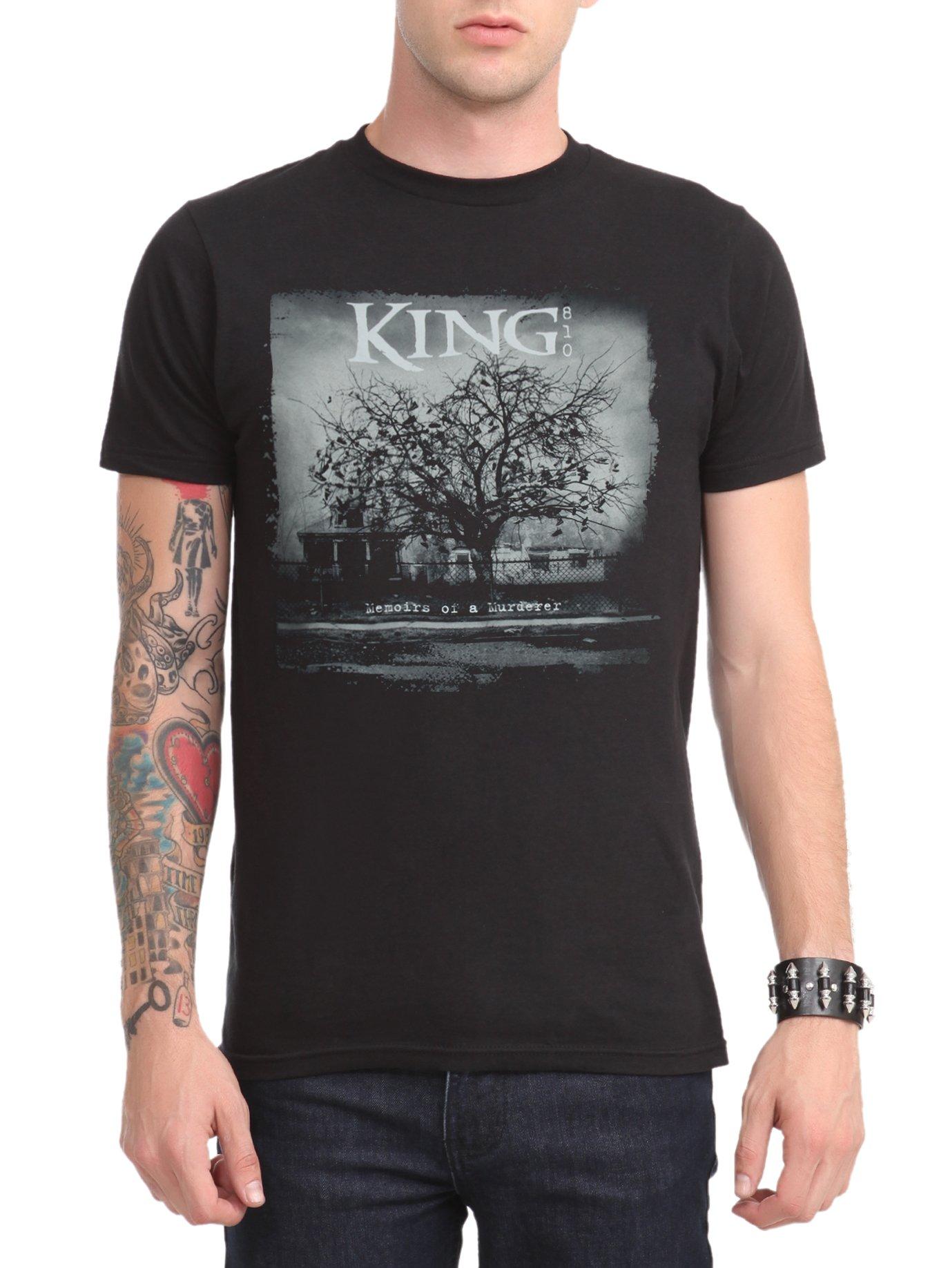 King 810 Memoirs Of A Murderer T-Shirt, BLACK, hi-res