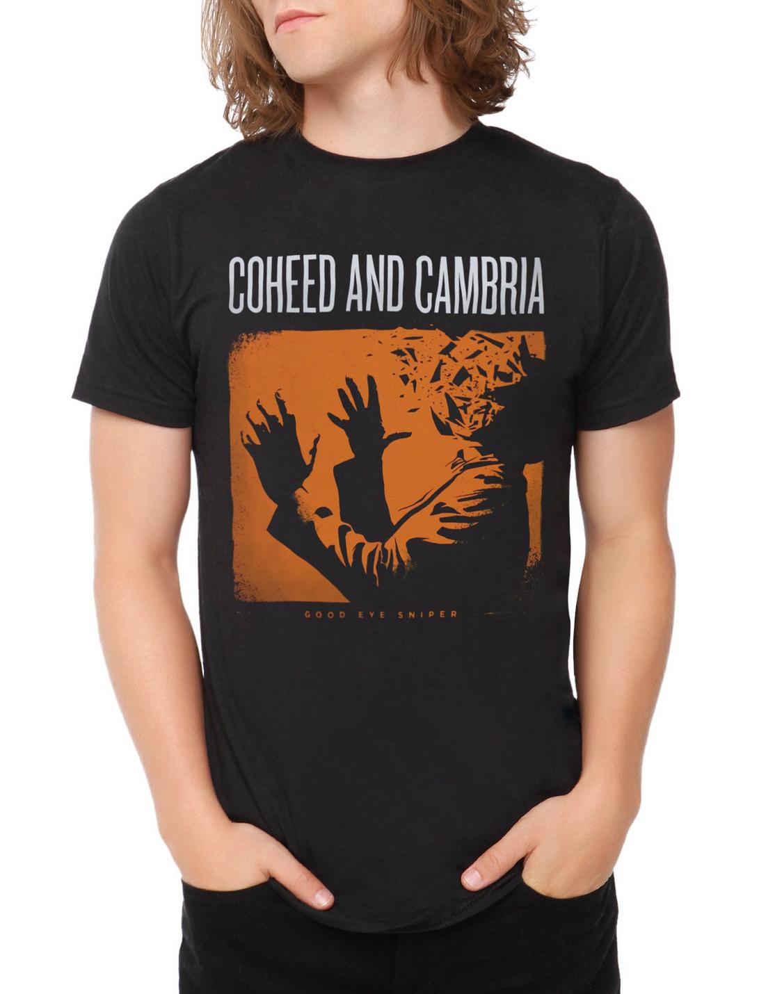 Coheed And Cambria Good Eye Sniper T-Shirt, BLACK, hi-res