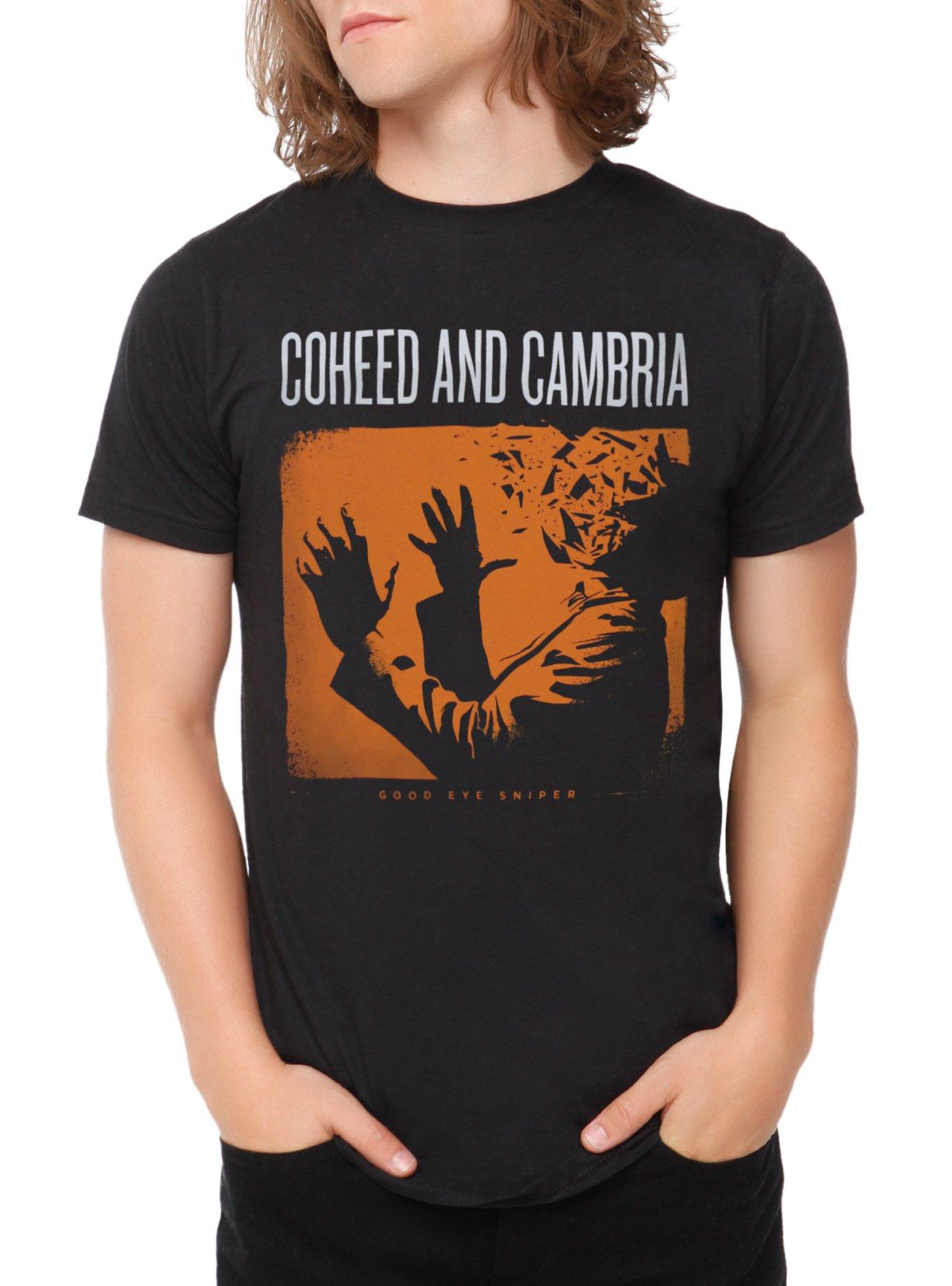 Coheed And Cambria Good Eye Sniper T-Shirt, BLACK, hi-res