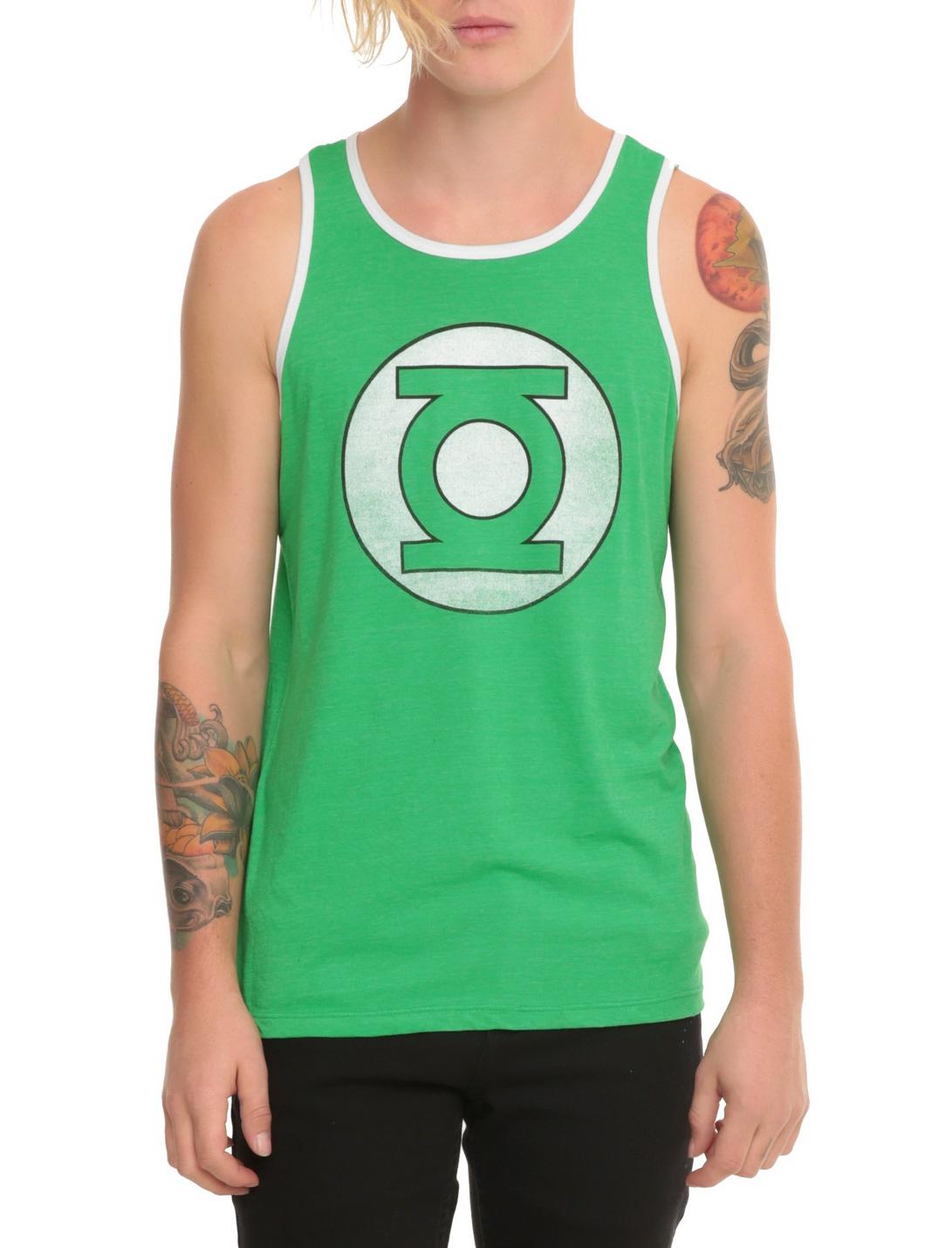 DC Comics Green Lantern Logo Tank Top, , hi-res