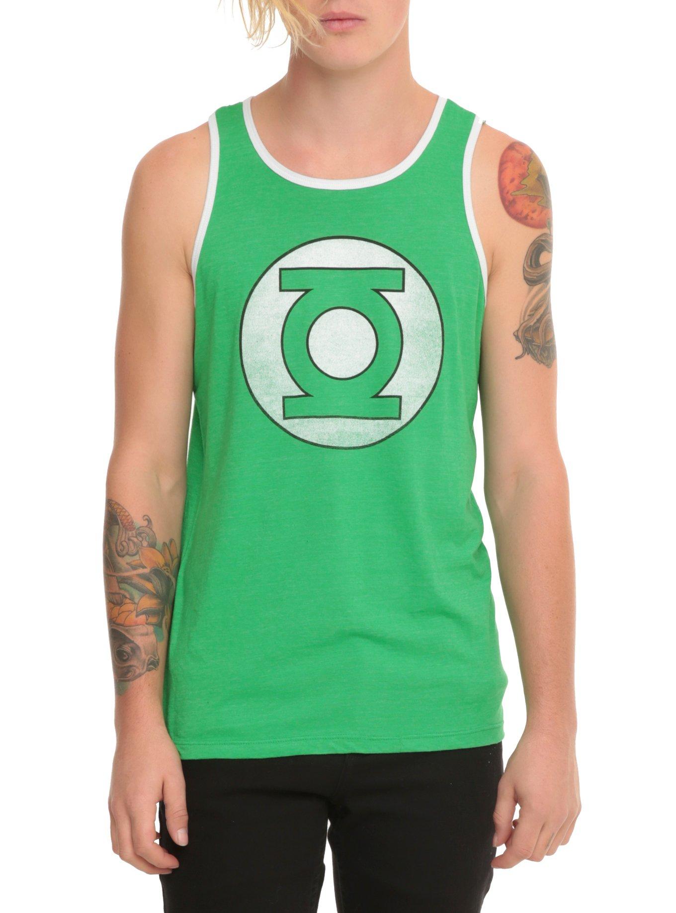 DC Comics Green Lantern Logo Tank Top, , hi-res