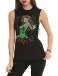 DC Comics Poison Ivy Portrait Girls Muscle Top, BLACK, hi-res