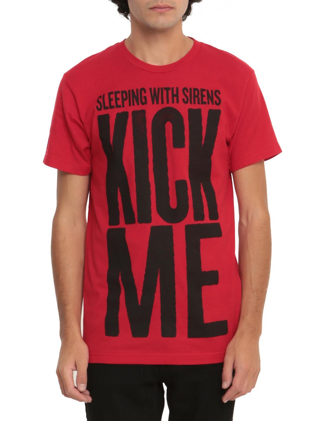 Sleeping With Sirens Kick Me T-Shirt, , hi-res