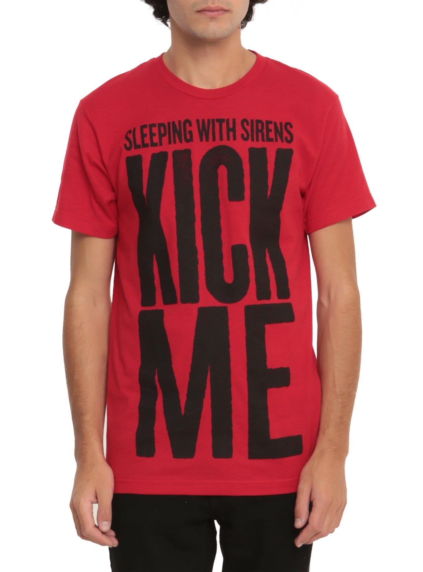 Sleeping With Sirens Kick Me T-Shirt, , hi-res