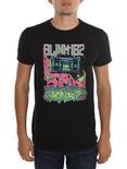 Blink-182 Boombox T-Shirt, BLACK, hi-res