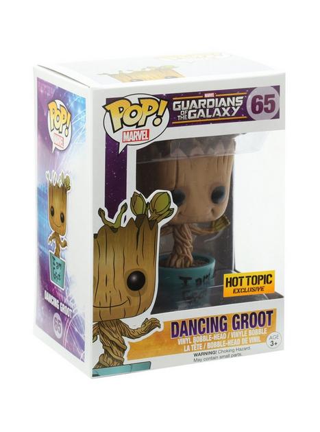 Funko POP! Marvel: Guardians Of the Galaxy - 18 Dancing Groot - Guardians  Of the Galaxy - Collectable Vinyl Figure - Gift Idea - Official Merchandise