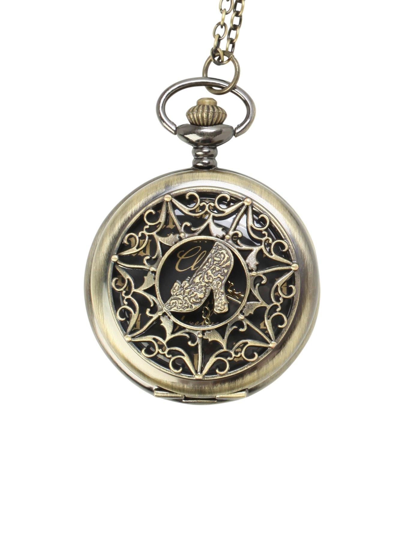 Disney Cinderella Pocket Watch Necklace, , hi-res