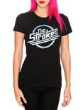 The Strokes Logo Girls T-Shirt, BLACK, hi-res