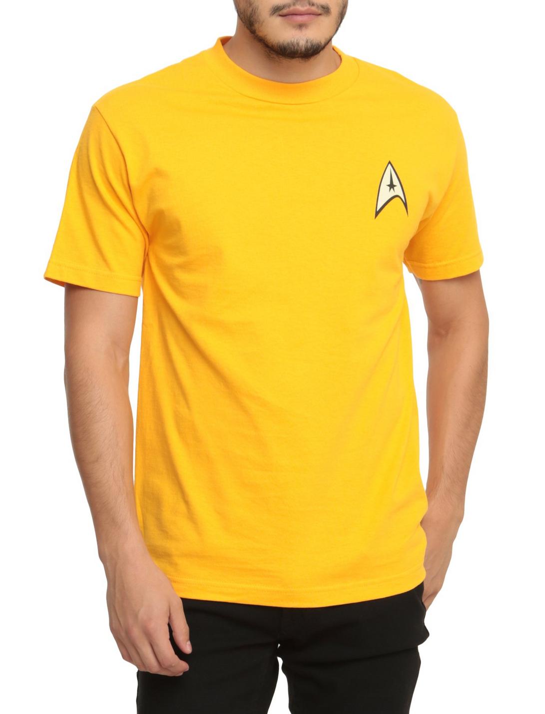 Star Trek Gold Command T-Shirt, YELLOW, hi-res