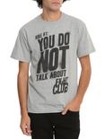 Fight Club Rule #1 T-Shirt, BLACK, hi-res