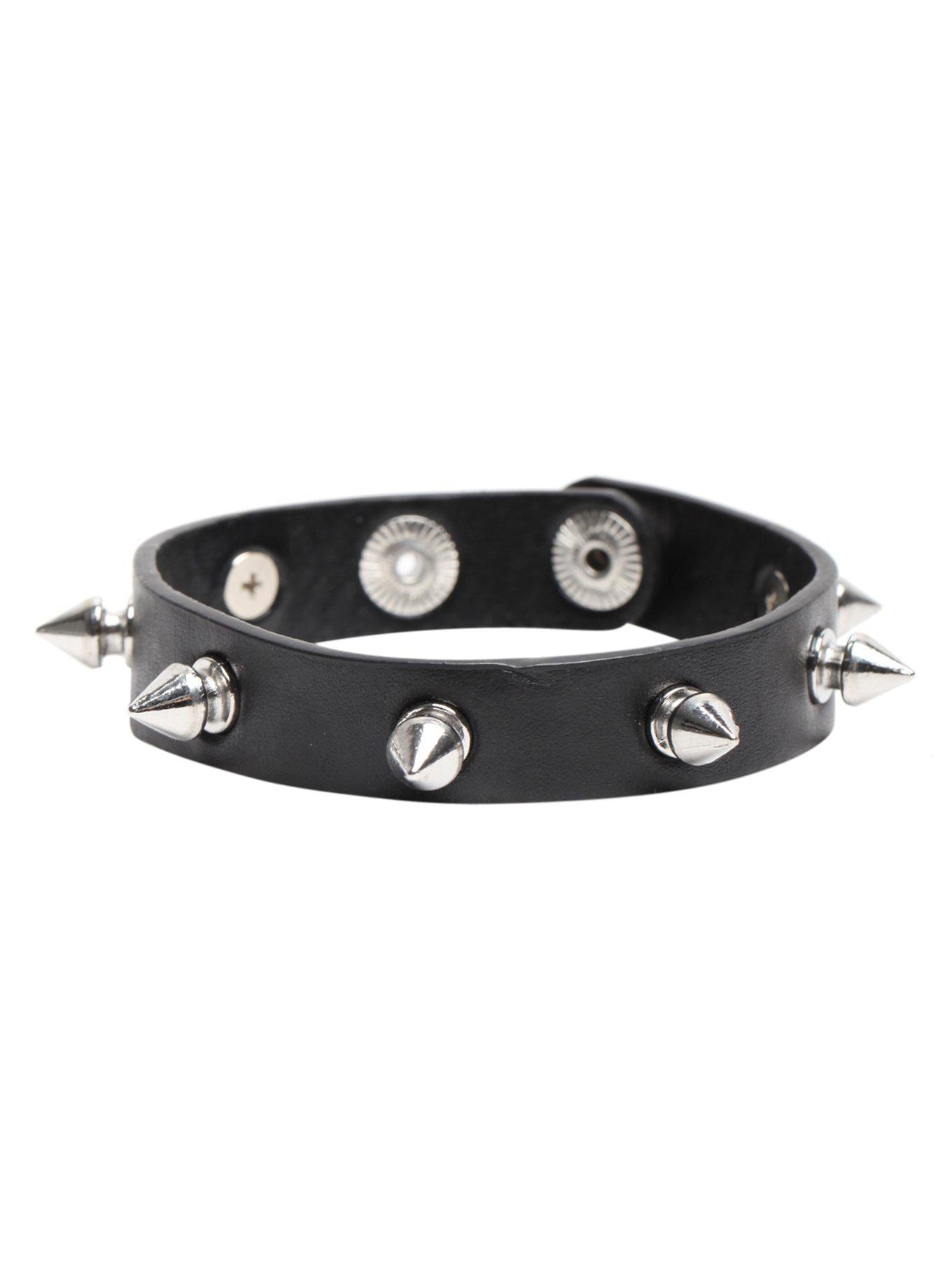 Spiked bracelets deals