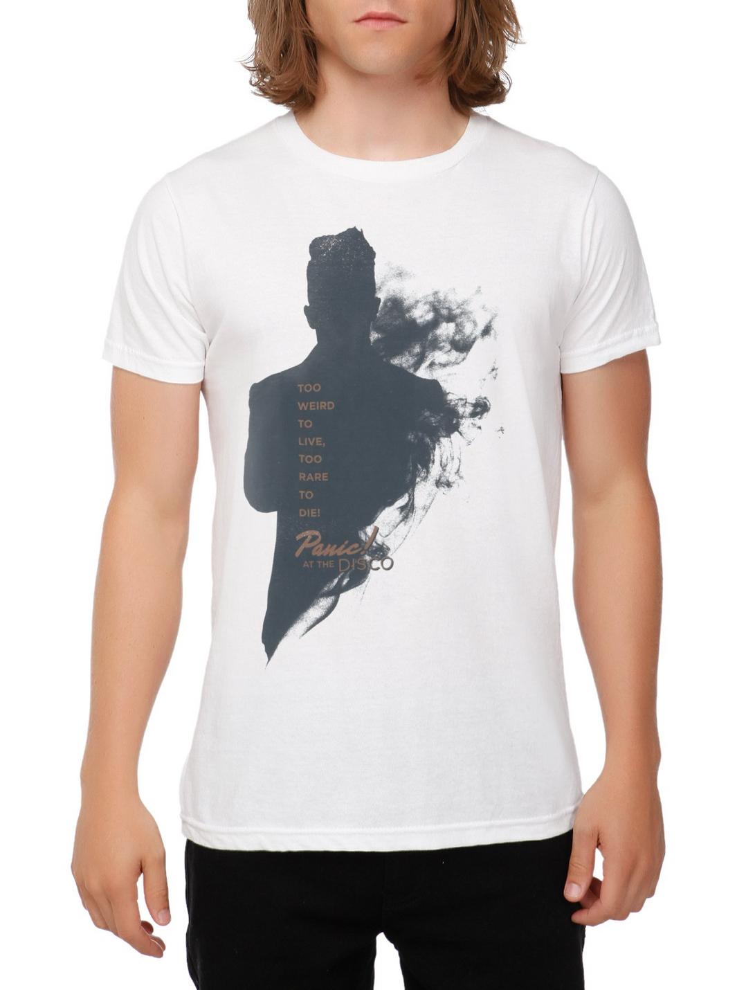 Panic! At The Disco Too Weird Smoke Silhouette T-Shirt, , hi-res