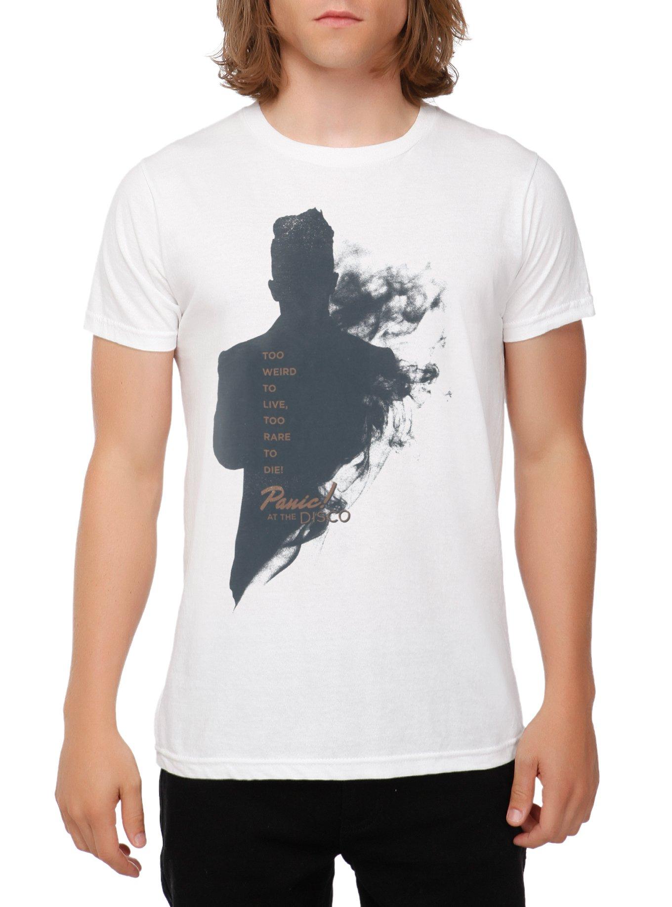 Panic! At The Disco Too Weird Smoke Silhouette T-Shirt, , hi-res