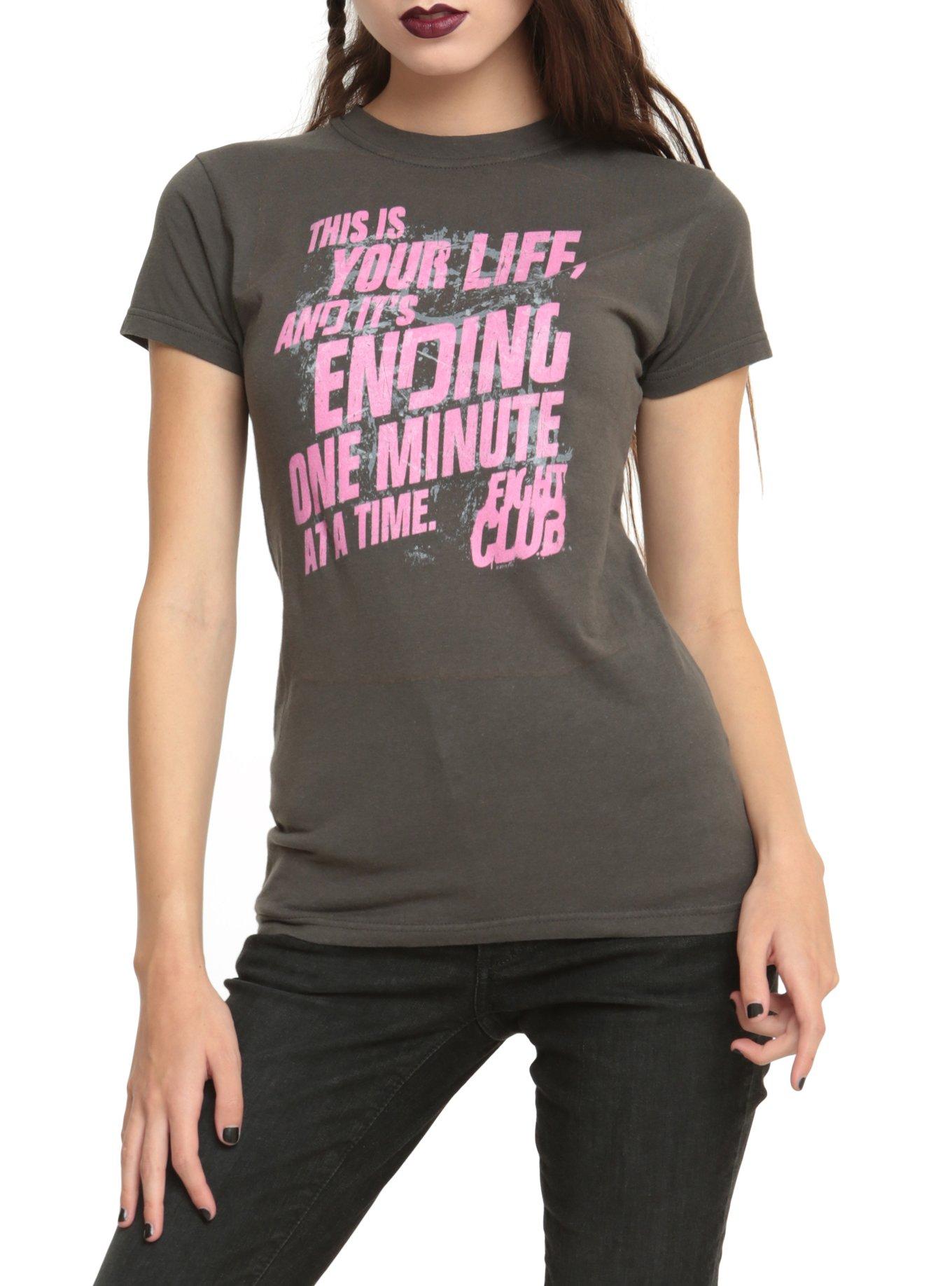 Fight Club This Is Your Life Girls T-Shirt, BLACK, hi-res