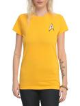 Star Trek Command Gold Uniform Girls T-Shirt, BLACK, hi-res