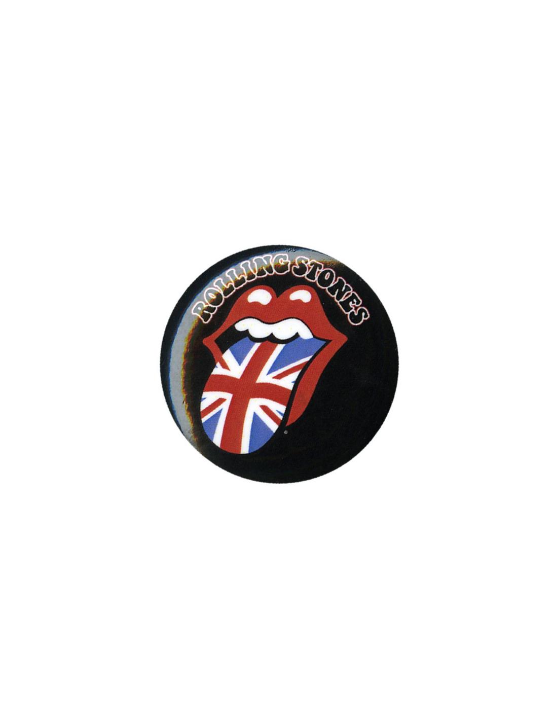 The Rolling Stones Union Jack Tongue Pin, , hi-res