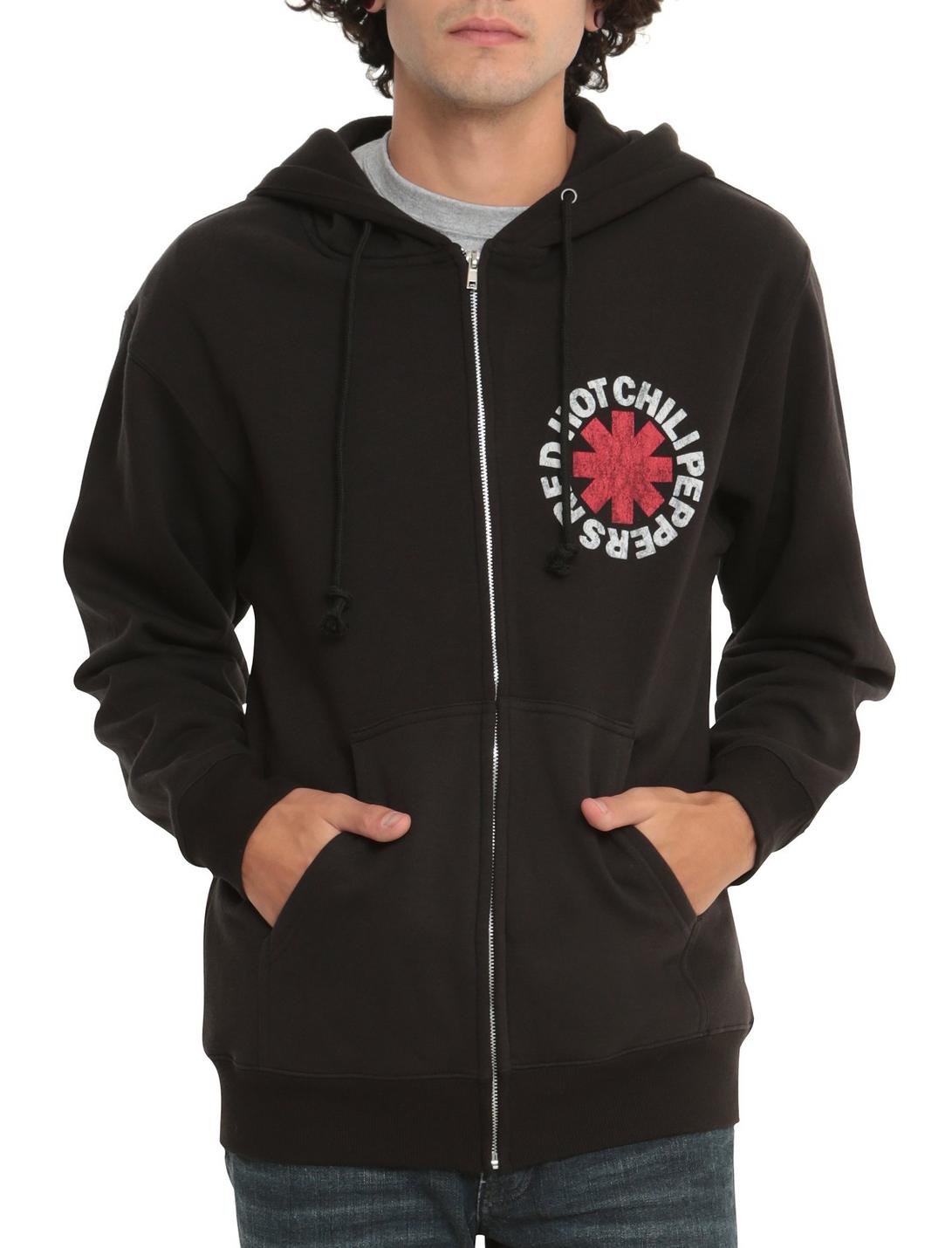 Red Hot Chili Peppers RHCP Logo Zip Hoodie