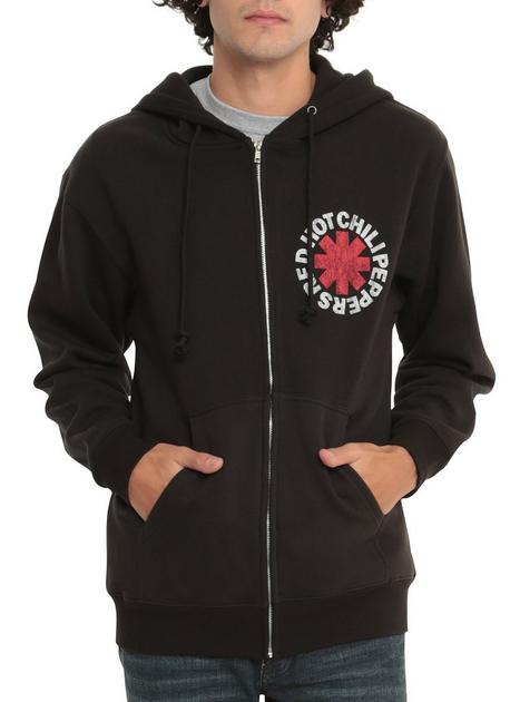 Red Hot Chili Peppers RHCP Logo Zip Hoodie | Hot Topic