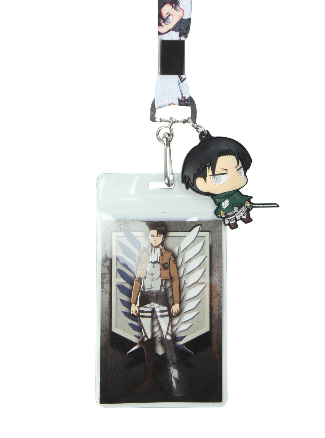 Attack On Titan Chibi Levi  Lanyard, , hi-res