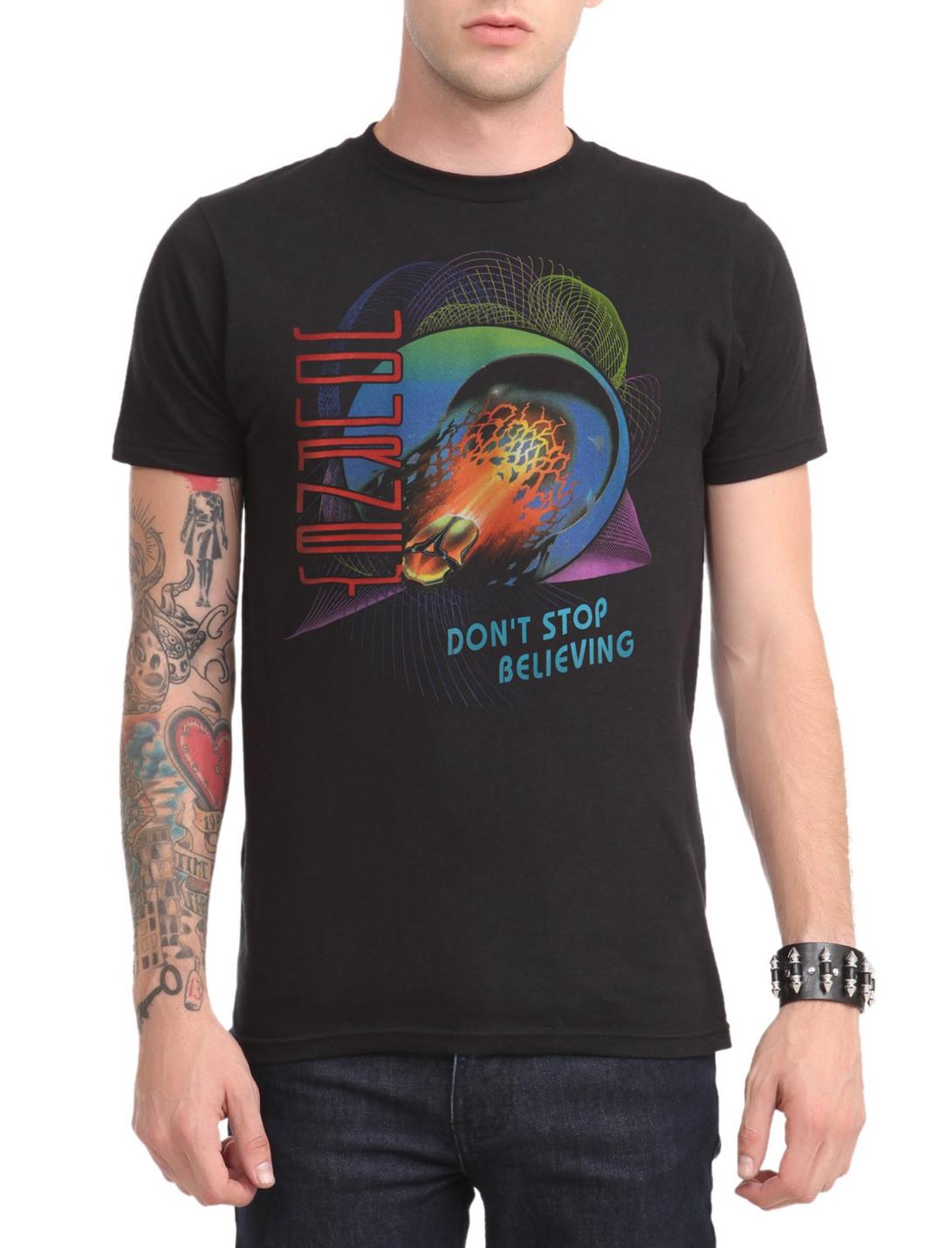 Journey Don't Stop Believing T-Shirt, BLACK, hi-res
