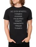 American Horror Story: Coven The Seven Wonders T-Shirt, BLACK, hi-res