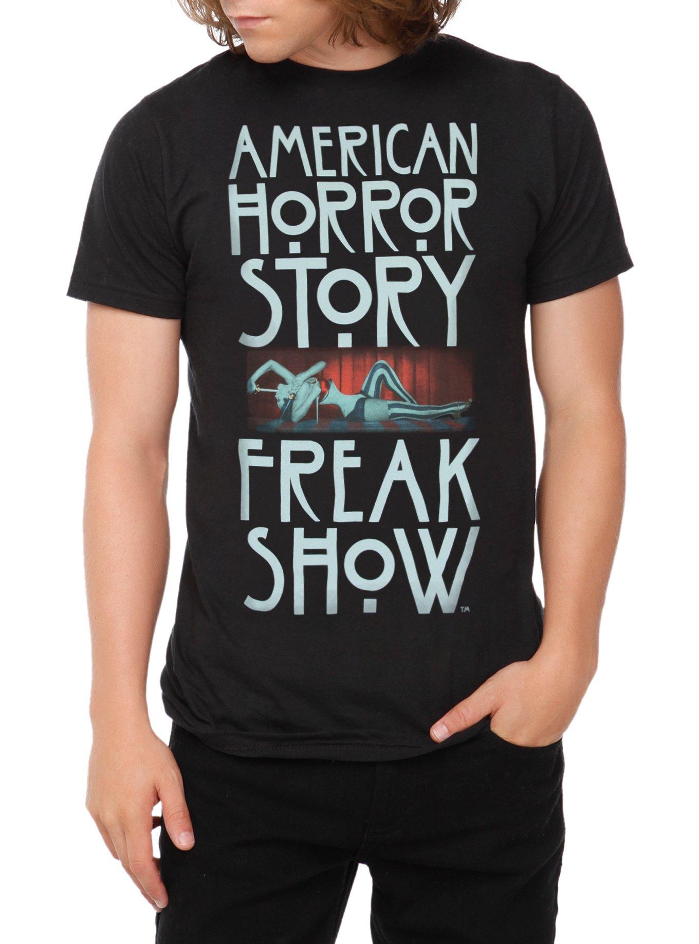 American Horror Story: Freak Show Performer T-Shirt, BLACK, hi-res