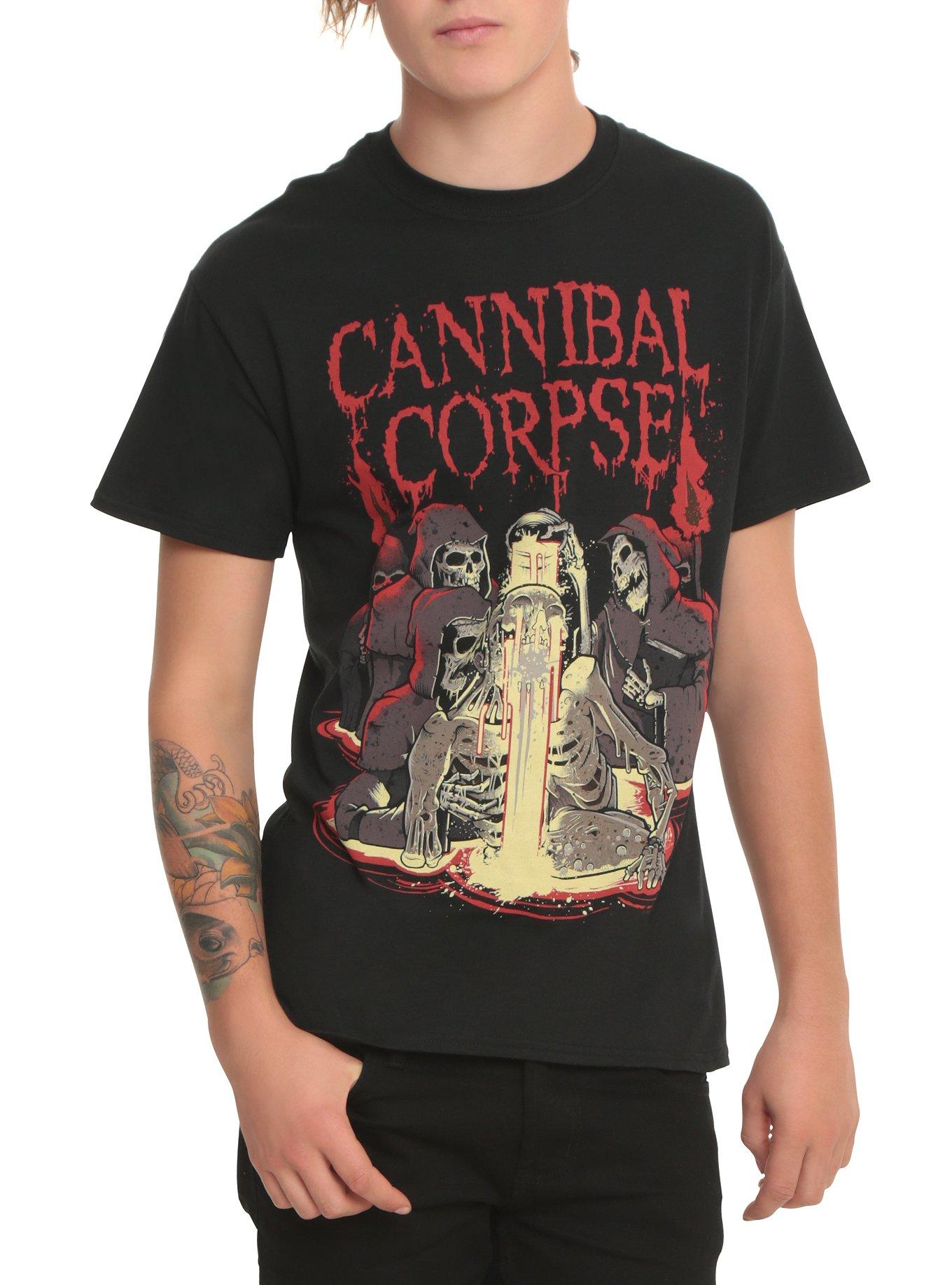 Cannibal Corpse Acid T-Shirt, BLACK, hi-res